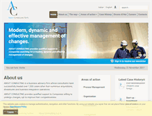 Tablet Screenshot of aboutconsulting.it